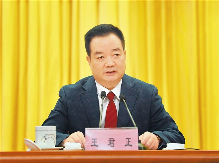 王君正在自治区党委经济工作会议上强调